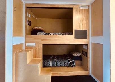 Bed in 6-Bed Female Dormitory Room