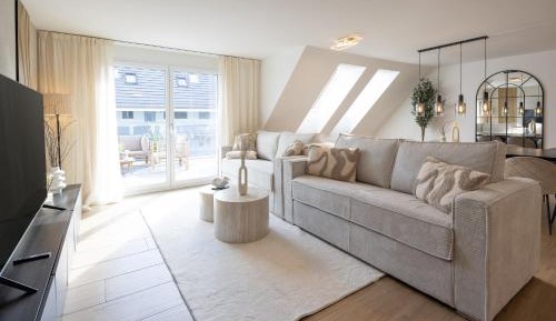 Two-Bedroom Apartment with Balcony and Terrace