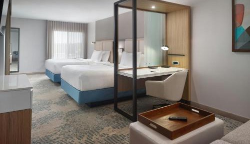 Queen Suite with Two Queen Beds and Sofa Bed