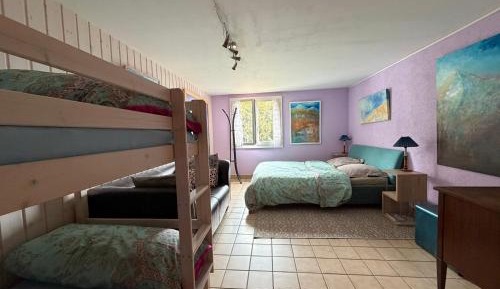 Three-Bedroom Apartment with Mountain View