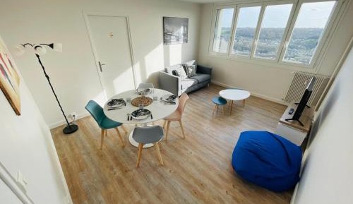 Three-Bedroom Apartment with View
