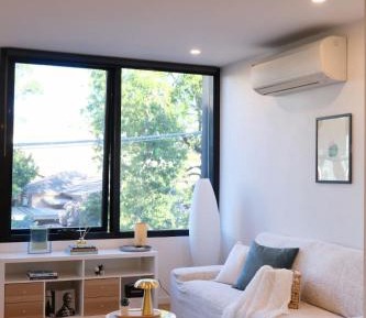 Deluxe Two-Bedroom Apartment with Garden View