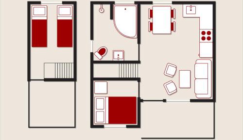 Two-Bedroom House
