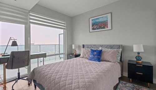 One-Bedroom Apartment with Balcony and City View