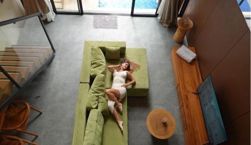 Villa with Garden View