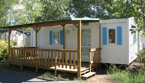 Aqua Mobile Home with Semi-Covered Terrace - 2 Bedrooms - 4/6 People