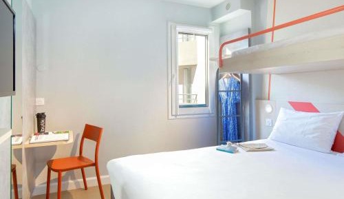 Triple Room with One Double Bed and One Bunk Bed