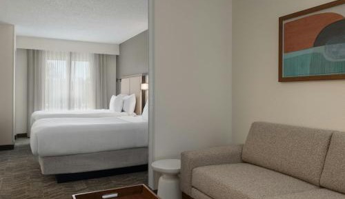 Double Suite with Two Double Beds and Trundle Sofa
