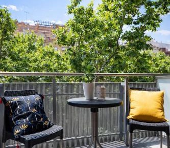 Two-Bedroom Apartment with Balcony