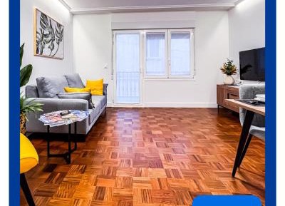 Three-Bedroom Apartment with Balcony