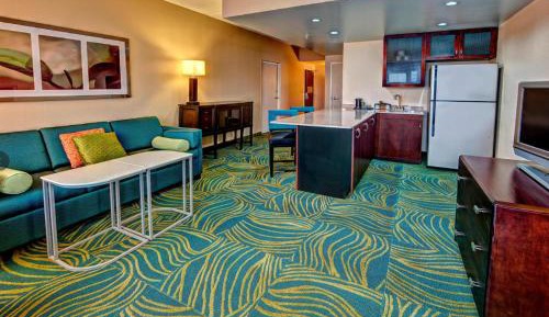One-Bedroom King Suite with Campus View, Specialty Bathtub and Sofa Bed