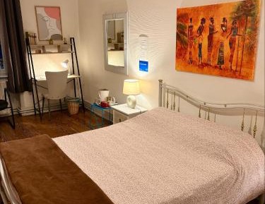 Family Room with Shared Bathroom