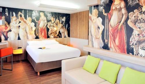 Standard Family Room with One double bed and Two sofa beds
