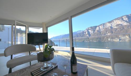 Three-Bedroom Apartment with Lake View