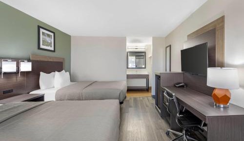 Double Room with Two Double Beds - Smoking