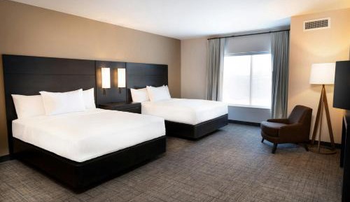Queen Studio with Two Queen Beds and Sofa Bed