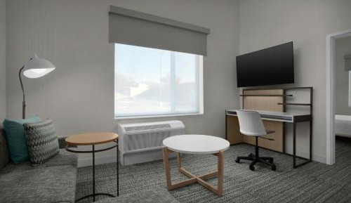 One-Bedroom Queen Suite with Sofa Bed and City View