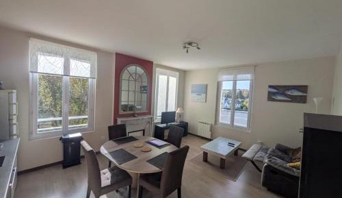 One-Bedroom Apartment with Balcony and Water View