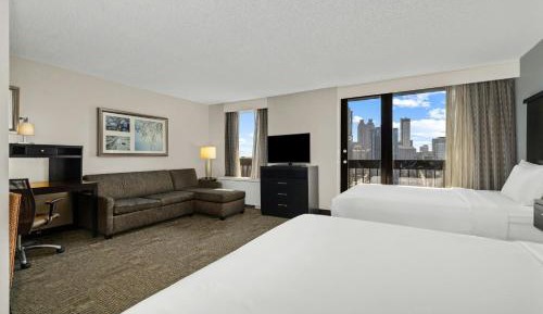 Studio Suite with Two Queen Beds and Sofa Bed