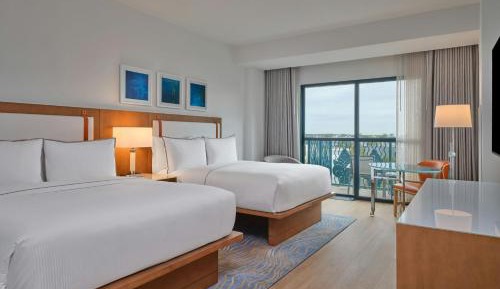 Resort View Queen Balcony, Guest room, 2 Queen, Resort view (Includes Early Entry To Disney Theme Parks)