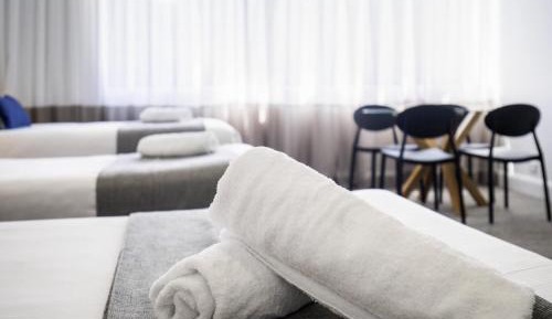 Standard Room with Queen and 2 Single Beds