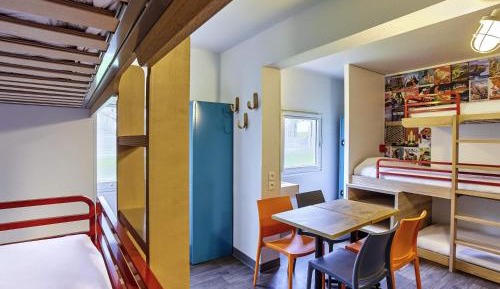 Bed in 6-Bed Male Dormitory Room