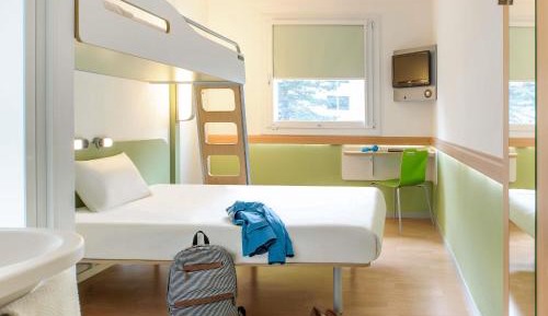 Triple Room with One Double Bed and One Bunk Bed