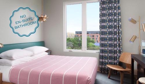 Queen Room with Shared Bathroom