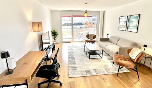 Three-Bedroom Apartment with Balcony