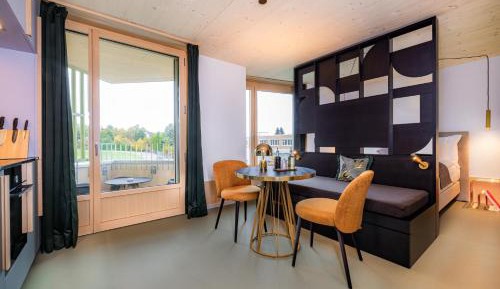 Studio with Balcony