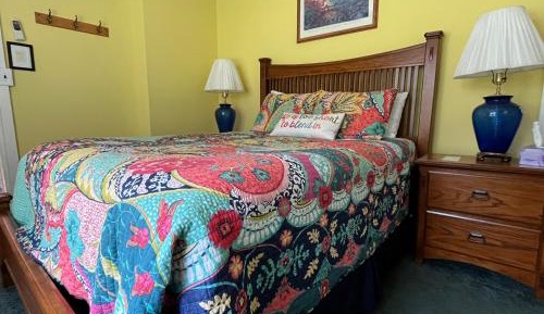 Double Room with Private Bathroom (Yellow)