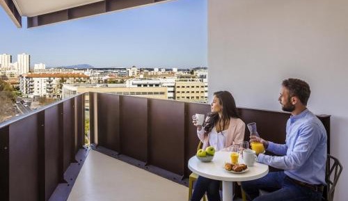 Studio with Balcony (4 people)