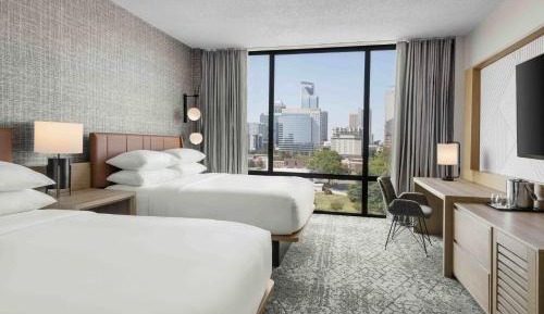 Club level, Guest room, 2 Double, City view