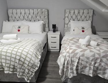 Family Room with Shared Bathroom