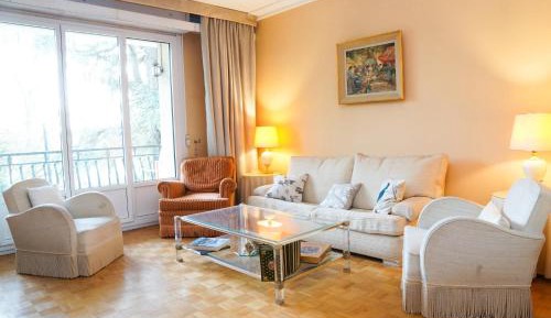Three-Bedroom Apartment with Park View