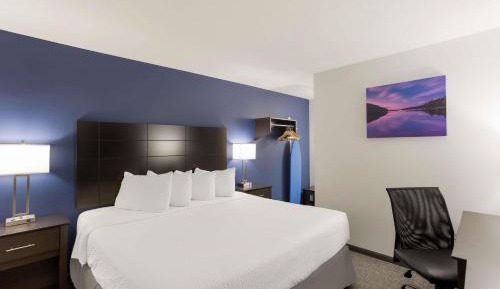 Two-Room King Suite with Sofa Bed and Full Kitchen - Pet Friendly/Non-Smoking