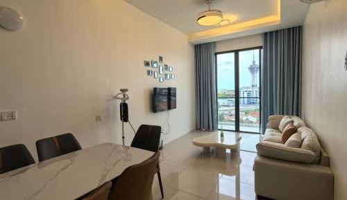 Three-Bedroom Apartment with View