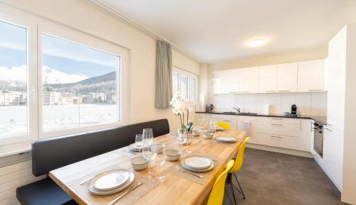 Three-Bedroom Apartment with Water View