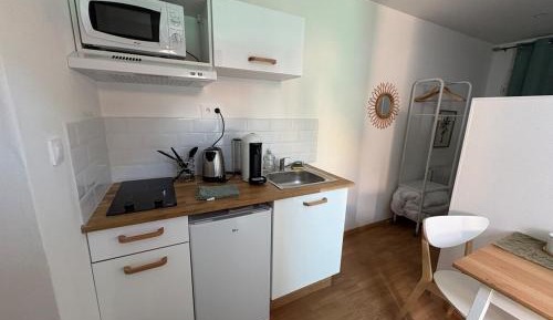One-Bedroom Apartment with Garden View