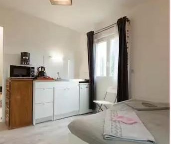 One-Bedroom Apartment with Garden View