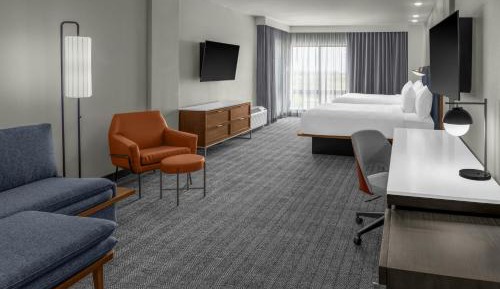Queen Suite with Two Queen Beds and Sofa Bed