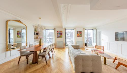 Three-Bedroom Premium Apartment with Balcony