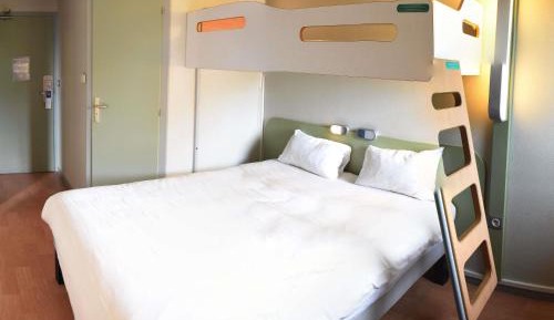 Triple Room with One Double Bed and One Bunk Bed