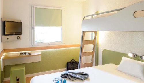 Triple Room with One Double Bed and One Bunk Bed