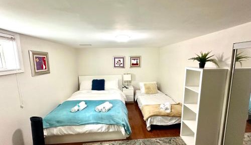 Family Room with Shared Bathroom