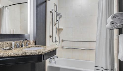 King Room with Roll-in Shower - Mobility and Hearing Accessible