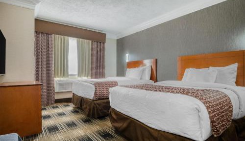 Double Suite with Two Double Beds, Sofa Bed and Separate Sitting Area - Non-Smoking