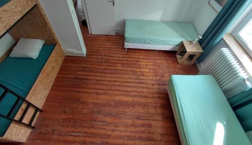 Family Room with Shared Bathroom