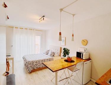 Studio with Balcony