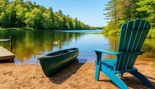 Studio with Lake View